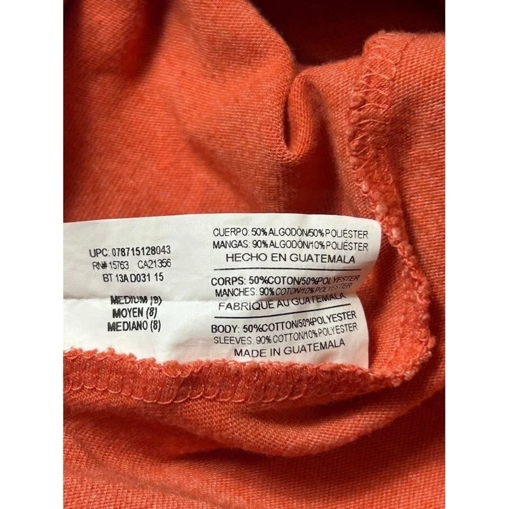 Hanes‎ Beefy-T Boys Medium Orange